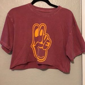 Revice crop shirt